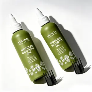 LeBanta Wonder Growth Oil 4oz- 100% Pure Batana Oil Blend with Castor Pumpkin Seed Coconut & Rosemary for Thicker Stronger Hair Care Supplement