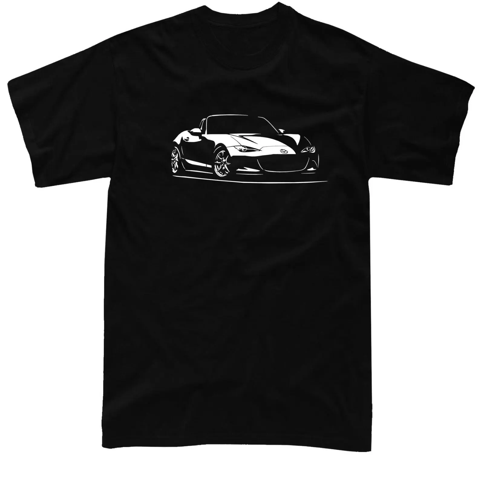 Mazda Miata Roadster JDM Fans ND MX-5 Silhouette Graphic T-Shirt Sweatshirt Hoodie, Car Enthusiast Lover Tee