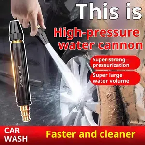 360° Adjustable Garden Hose Nozzle – Multi-Spray Water Gun for Car Wash, Watering & Outdoor Cleaning