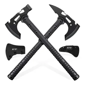 Freelander Axe 2 Pack with Sheath, Axe for Outdoor Use, Hiking and Camping,Great Gift for Men