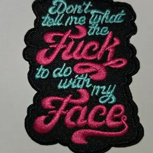 Don't Tell Me... Iron On Patch