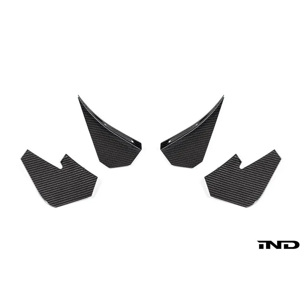 RKP F8X M3 / M4 GT4 Carbon Bumper Canard Set