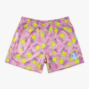 Baseball Lifestyle 101 x PEEPS Field of Peeps Youth Mesh Shorts – Kids’ & Teens' Summer Streetwear, Breathable Easter Graphic Shorts for Sports & Play
