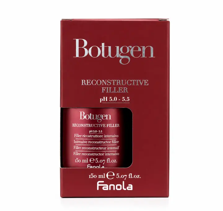 Fanola Botugen Reconstructive Filler Haircare Treatment - pH 5.0-5.5, Smooth & Silky Keratin-Infused Formula, 150 ml/5.07 fl.oz, Keratin Treatment