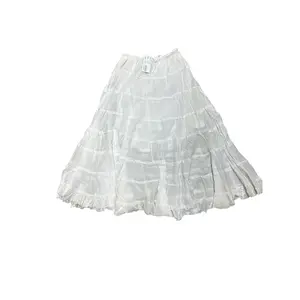 White Indian Skirt (One Size)