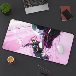 Shidou, Blue Lock, EGO, Anime-Inspired Desk Mat, Gaming Mouse Pad, Stylish Work Surface
