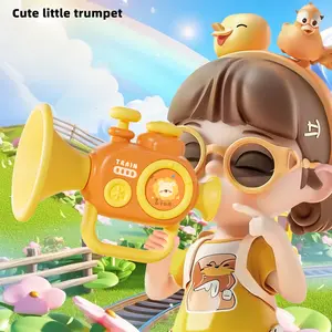 Baby Toy Horn Blower, Mini Whistle Instrument Speaker Box, Unisex Baby Toys for Boys & Girls, Safe Toddler Plaything