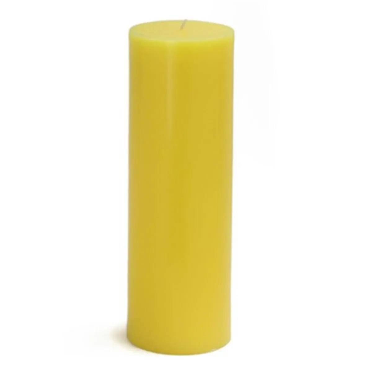 Jeco CPC-061-12 3x9 in. Smokeless Cylindrical Yellow Citronella Pillar Candle, Hand-Use Home Decor Supplies for Camping, After Dark Mosquito Repellent - 12 Piece, Mosquitoes