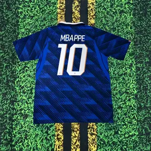 2026 Season Home Blue Short-Sleeve Mbappé No. 10 Soccer Jersey