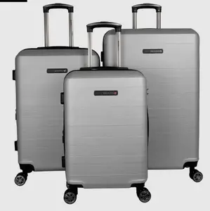 Swissbrand - Cardiff (Silver) Suitcase set of 3