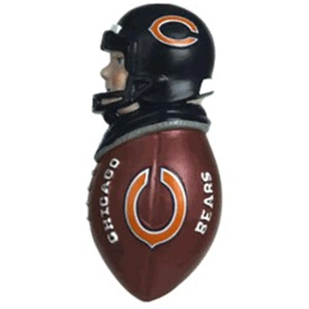 Chicago Bears Team Tackler 4.5-in Decorative Refrigerator Magnet, Strong Magnet, Team Logo Design, Home Decor for Football Fans, Attaches to All Metal Surfaces, 4 1/2 Inches, Team Logos