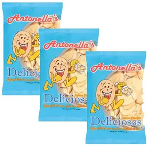 Traditional US Hand-Made Cuban Crackerbread Snacks, 8 oz, Pack of 3, Deliciosas Galletas Cubanas