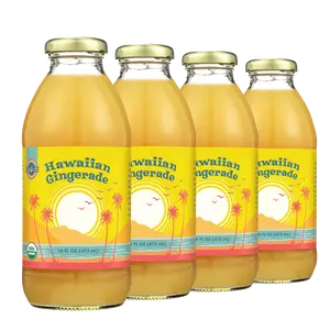 Pacific96 Organic Hawaiian Gingerade 16oz 4-Pack