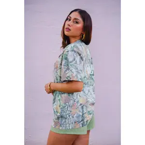 Bikinibird MAHALO MOTO Tee in Real Tree
