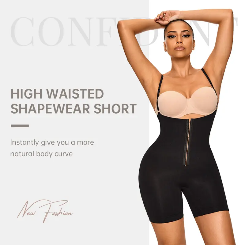Product Introduction of VVL Christmas Holiday Haul High Waist Shapewear Shorts with Hook and Eye Closure - Featuring Adjustable Comfort Tummy Control Fajas Womenswear 0