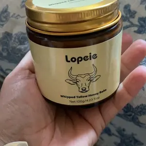 Product Review of Lopeie Whipped Grass-Fed Beef Tallow Honey Balm - 4 Oz,Moisturizing Cream for Soft, Smooth Skin - Handmade All-Natural Moisturizer - Lavender from S**🇸