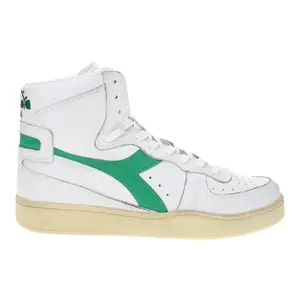 diadora Mens Mi Basket Used High  Sneakers Shoes Casual - White