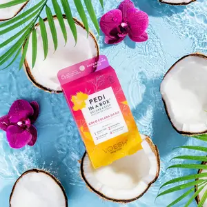 VOESH Pedi in a Box Deluxe 4 Step Coco Colada Oasis