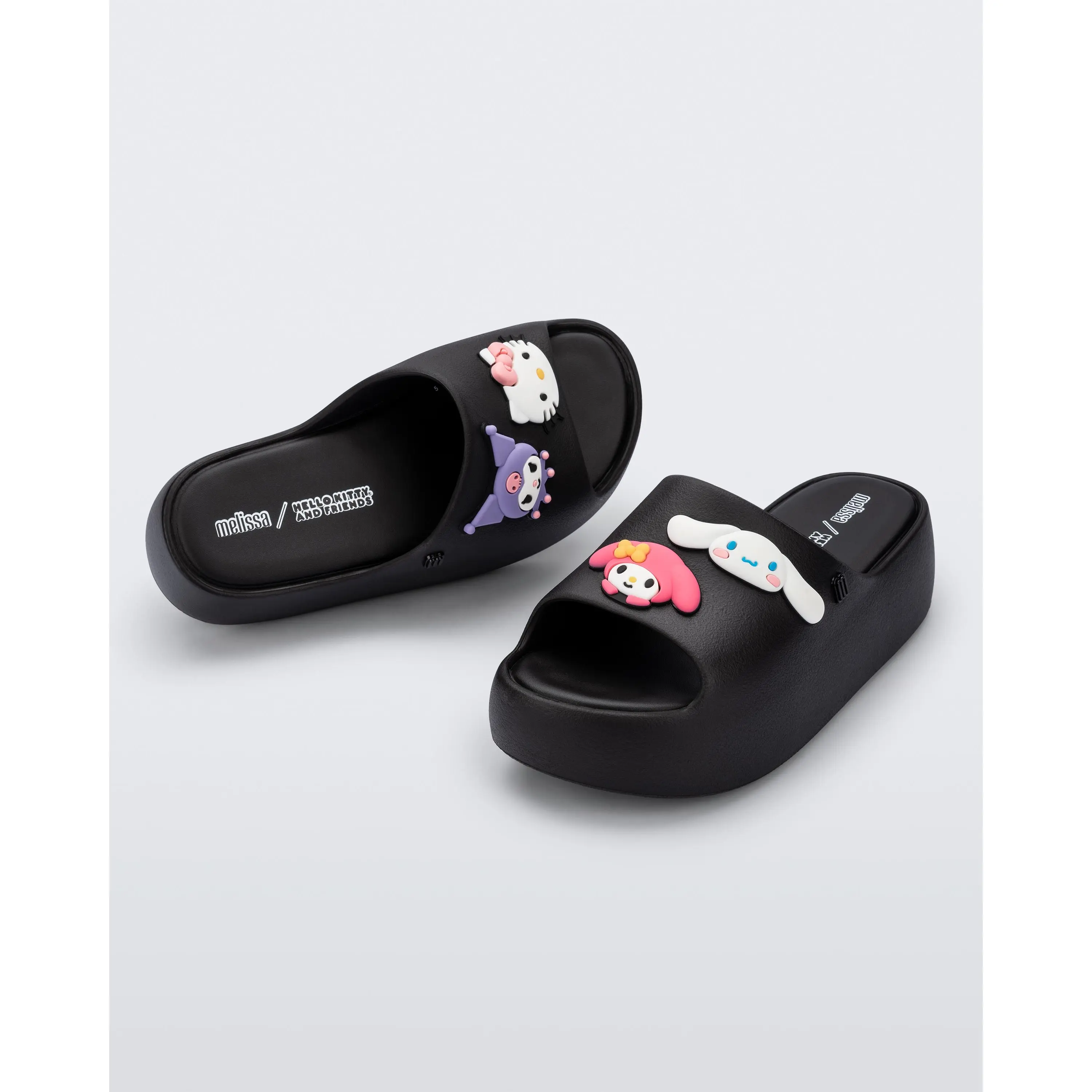 Melissa + Hello Kitty and Friends Free Platform Slide Summer Slippers Slipper