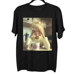 Funny Distressed Doll Face Meme Shirt Gift For Woman,Sarcastic Doll Face Shirt,Viral Internet Shirt,Cringy Shirts,Unhinged Innapropriate Tee