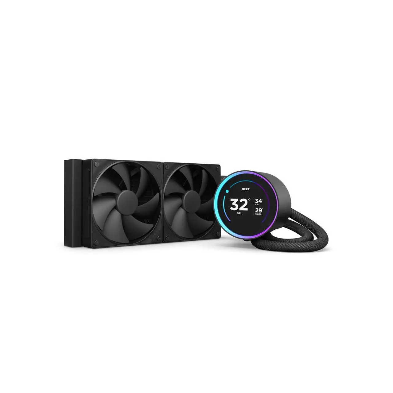 KRAKEN ELITE 240 BLACK AIO LIQUID COOLER WITH IPS LCD & STATIC PRESSURE FANS Intel Socket LGA 1851, 1700 & 1200/115X AMD Socket AM5, AM4 KRAKEN ELITE 240 BLACK AIO LIQUID COOLER WITH IPS LCD & STATIC PRESSURE FANS Intel Socket LGA 1851, 1700 & 1200/115X AMD Socket AM5, AM4