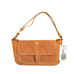 Pre-owned Celine Suede Leather Shoulder Bags Sac 16 Pink GHW Mono Shoulder Purse