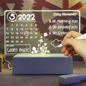 LED Message Light Illuminate your space with the LED USB Message Board Night Light