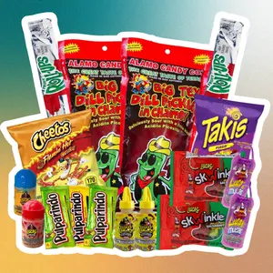 Double Chamoy Pickle Kit w/ Hot Cheetos & Takis (17 Pcs)