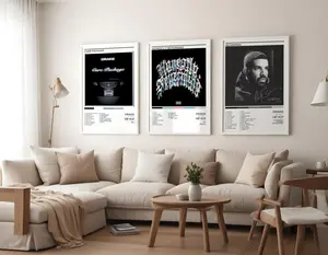 Drake Album Cover Posters, Bundle Set of 3 - UNFRAMED