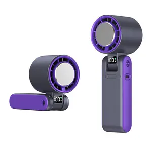 Portable Handheld Clip Fan,Semiconductor cooling, 100 Speeds,170° Adjustable Airflow, USB Cooling, Perfect for Travel, Office, and Personal Use - Protection,Mother's Day Gifts