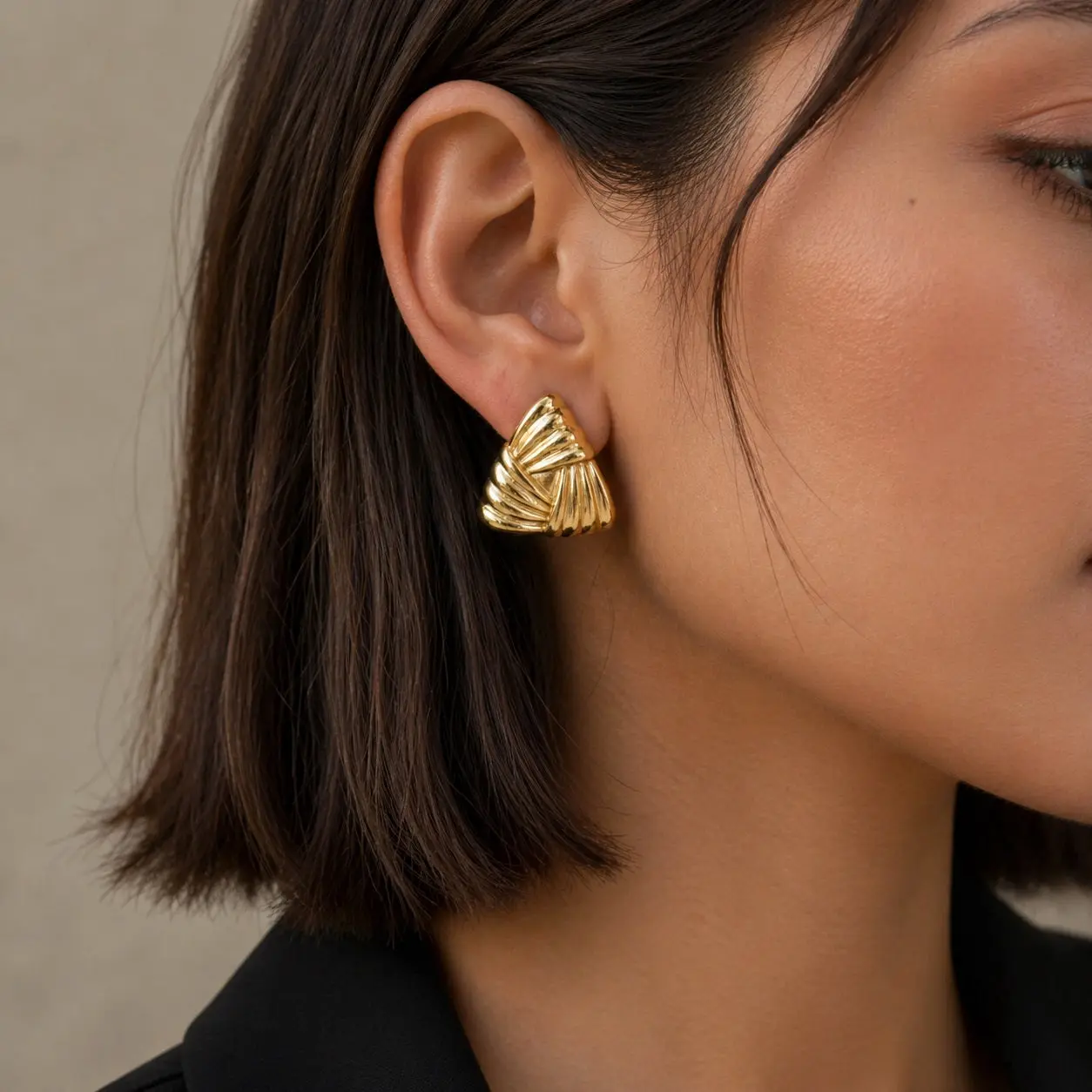 Dune Fan Earrings