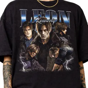 Limited Leon Kennedy Shirt, Resident Evil Requiem Shirt, RE9 Requiem Shirt Fan, Unisex Shirt, Gift For Man And Woman JCN