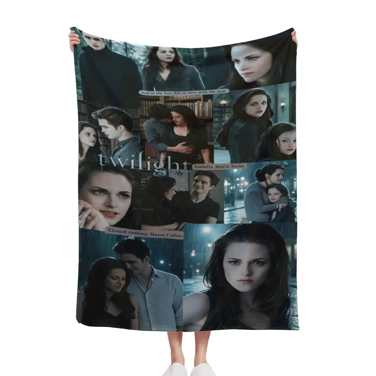 Forest Rain Classic Scene Blanket, Ultra Soft Throw for Teen Girl Bedroom & Dorm Decor 30x40 40x50 50x60 60x80inch