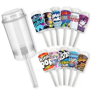 10 Pack Push-Up Storage Containers with Decorative Wrap Labels 10 Pack Push-Up Storage Containers with Decorative Wrap Labels