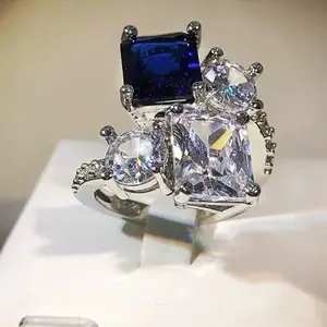 Remember September Blue Resizable Ring