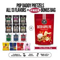 13 Bags + DUTCH APPLE PRETZELS