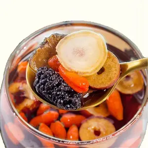 Ginseng Six-Component Tea, Kidney Tea, Healthy-Derian Tea, Red Dates and Mulberries Tea, Organic Kidney Purification Herbal Tea (suitable for both men and women to drink)