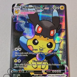 Charizard Pikachu Cosplay Custom Fan Art Card