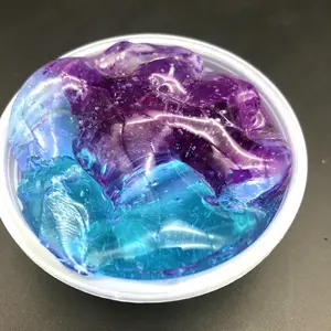 Multicolor Slime Color Matching Gradient Crystal Clay Slime