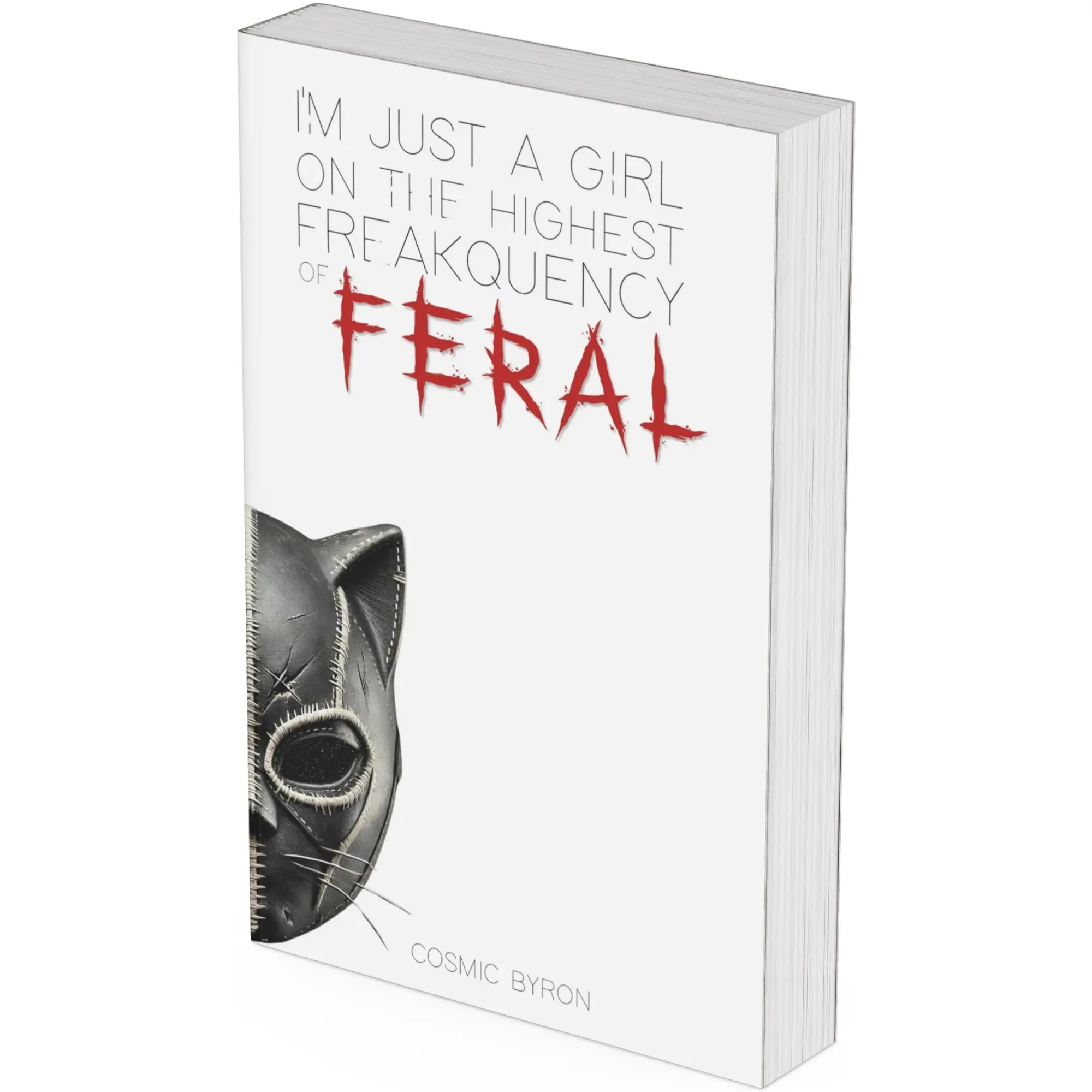 Feral - Freakquency: Awakening the Divine Feminine Soft Cover Book, a Self-Discovery Journey of Healing, Liberation, Potency with Evocative Poetry, Prose, Nervous System Regulation, Sacred Womb Connection