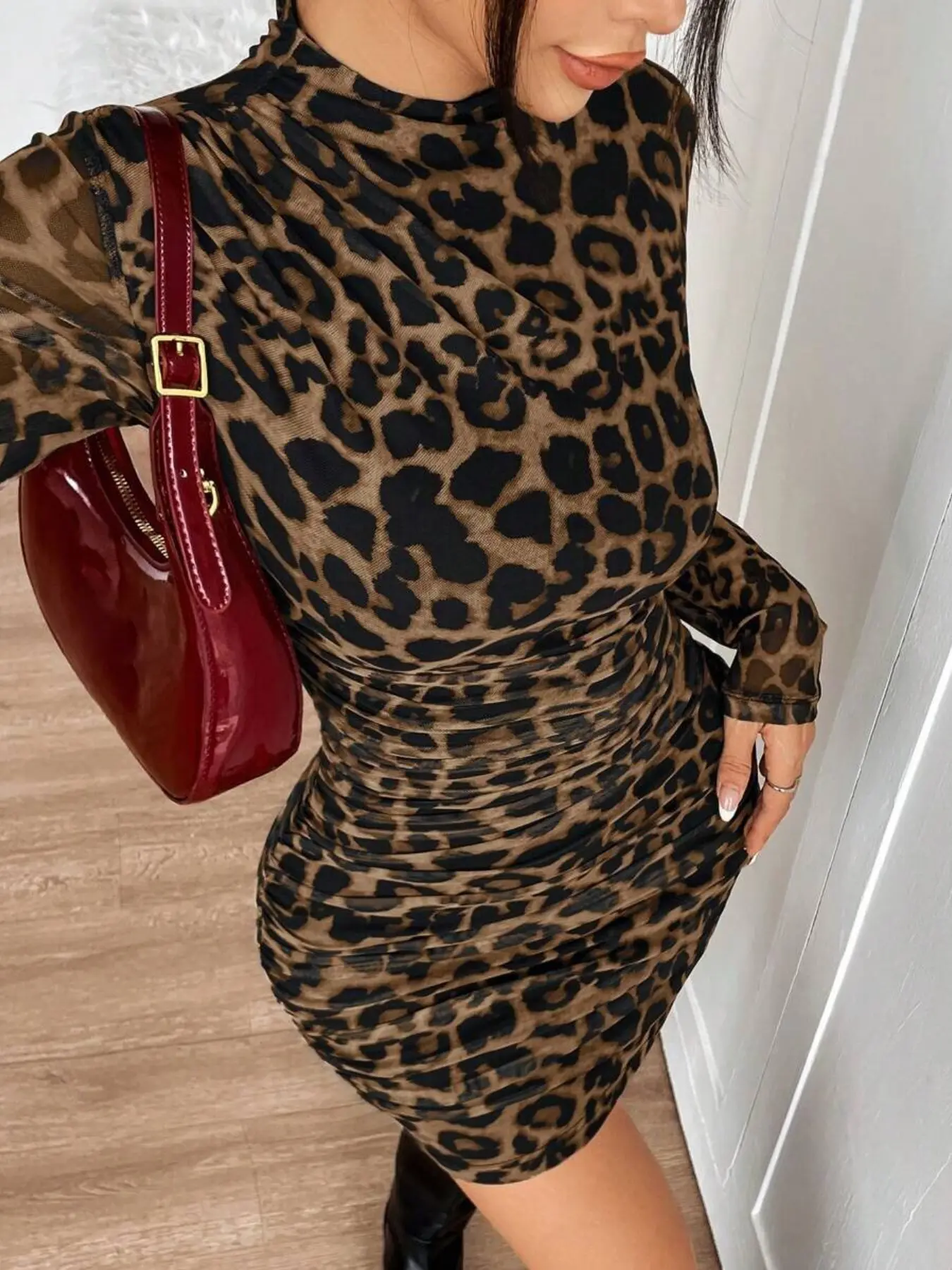 maeve collared bubble hem mini dress Tionna Plaid Bubble Mini Dress