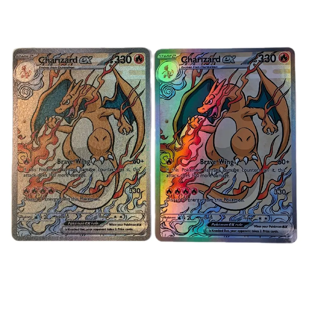 Charizard ex (Ukiyo Flame) Extended Full Art Fan Art Card