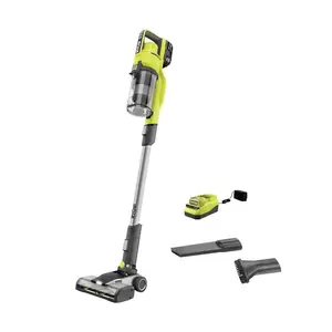Pacroban ONE+ 18V Cordless Stick Vacuum Cleaner Kit with 4.0 Ah Battery and Charger