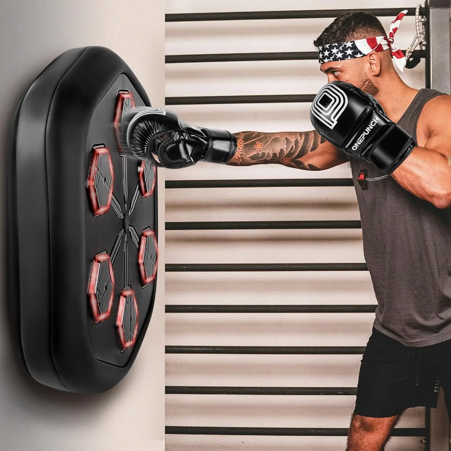 ☆茶屋ちゃま☆ one punch boxing machine ONEPUNCH 2.0PRO Smart Bluetooth Music Boxing Machine punchmachine