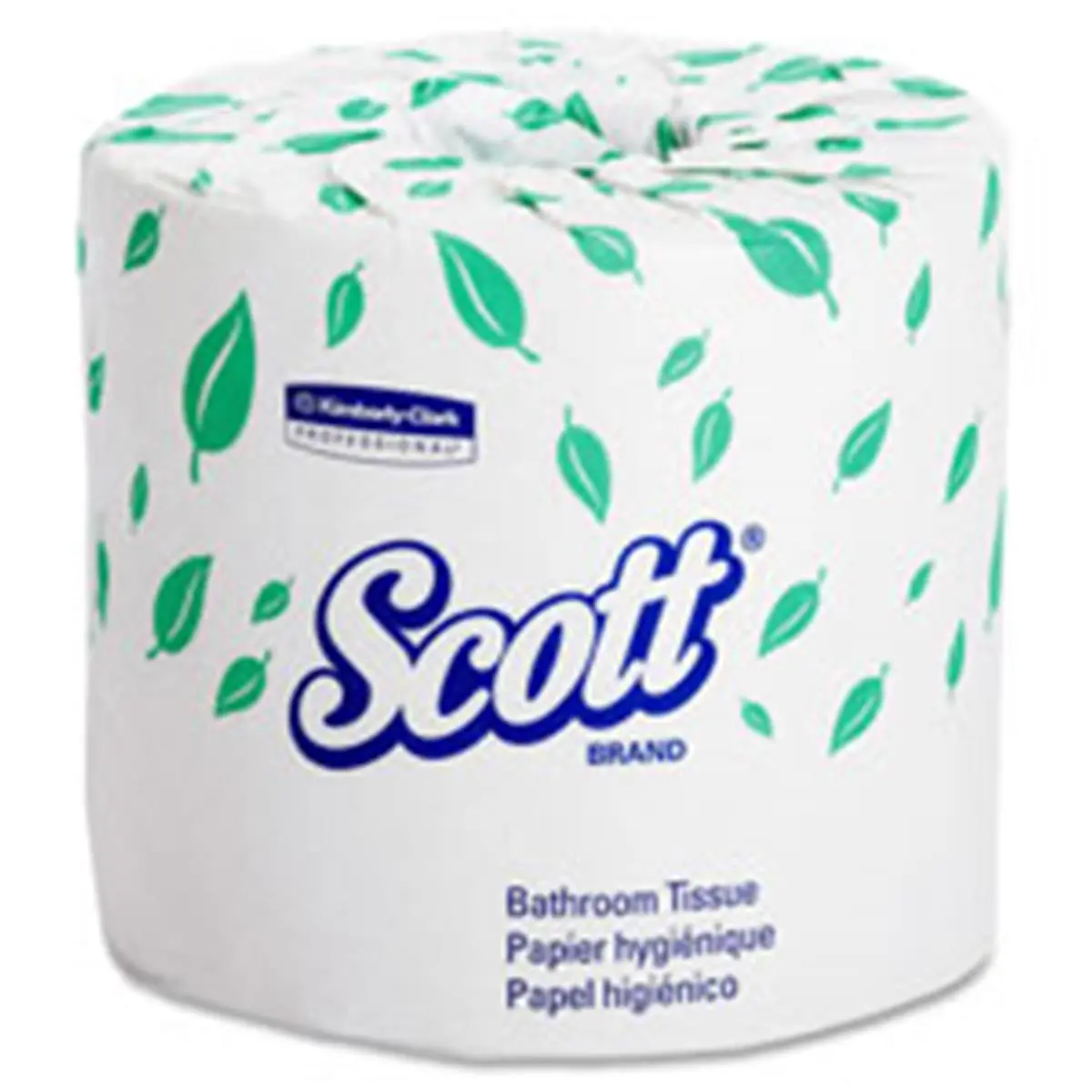 212 MAIN KCC13607 Scott Strong Embossed 2-Ply Absorbent Standard-Size Bath Tissue Sheets - 550 Per Roll, 20 Rolls Per Economy Carton, Two-Ply