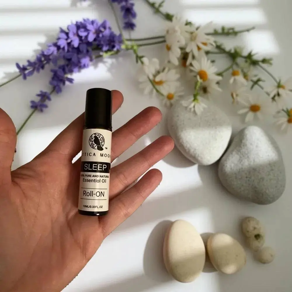Sleep | Lavender, Chamomile & Rose Essential Oil - Roll-on - 100% Natural