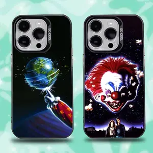 Killer Klowns From Outer Space Phone Case For iPhone 17,16,15,14,13,12,11,Pro,Max,Plus,Mini,XS,SE Anti Fall Black Matte Hard Bumper