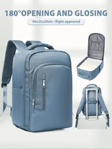 Ryanair Cabin Bag 40x20x25, Lightweight Nylon Backpack, Large Capacity Travel Bag for Men & Women, Casual Style, All Seasons Use