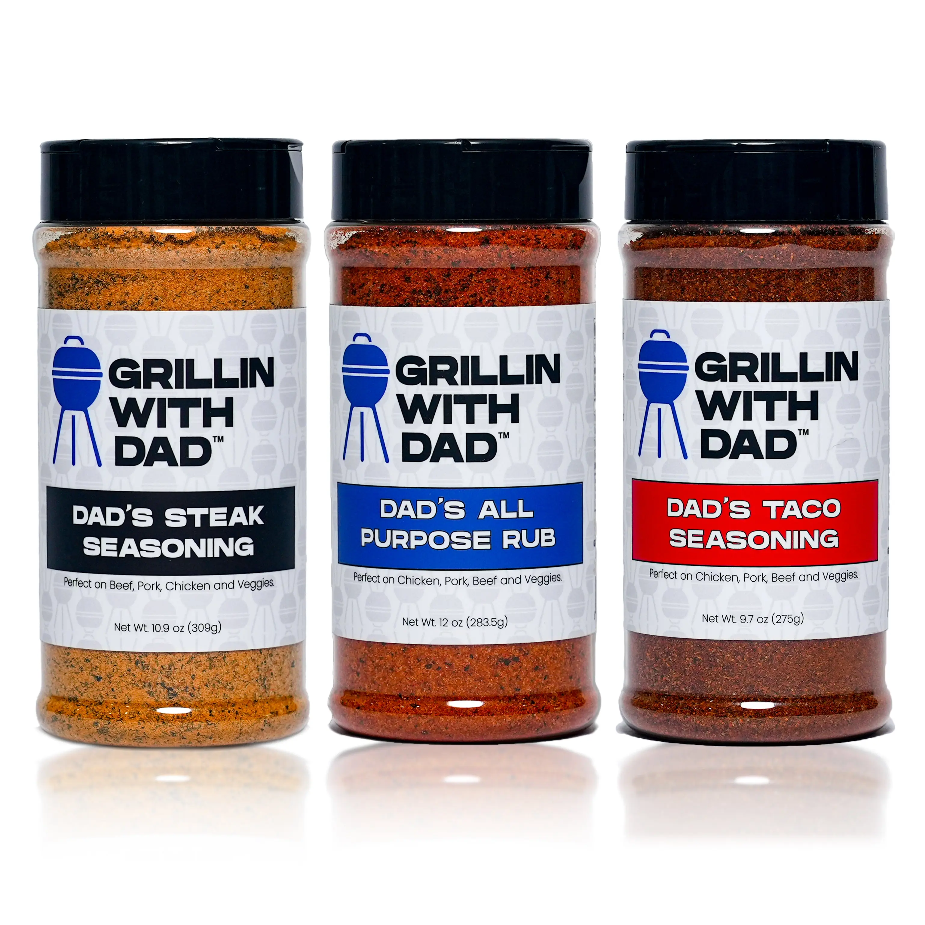 The Trifecta of Seasonings - perfect for grilling and cooking The Trifecta of Seasonings - perfect for grilling and cooking
