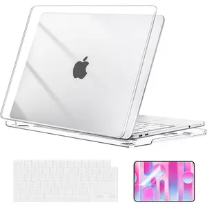 MOSISO Compatible with MacBook Neo Case 13 inch 2026 Release Model A3404 with A18 Pro Chip, Ultra-Thin Protective Crystal Hard Shell Case&Keyboard Cover&Screen Protector
